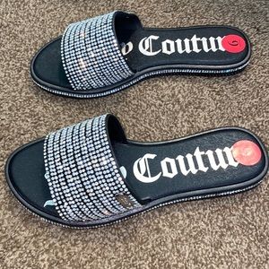 Black Juicy Couture sandals